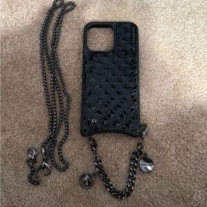 Bandolier (Sheila) iPhone 15 pro max wristlet and crossbody